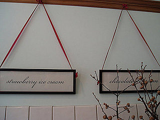 Cool Idea: Hang It With Ribbons