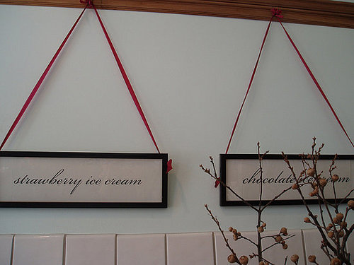 Cool Idea: Hang It With Ribbons