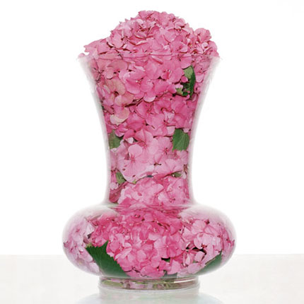 Cool Idea: Petal-Filled Vase