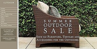 Sale Alert: Restoration Hardware Outdoor Sale