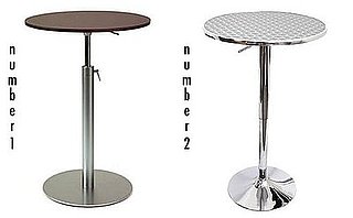 Less or More: Adjustable Bar Tables
