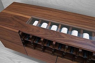 Crave Worthy: Modern Cellar Skylight Wine Credenza