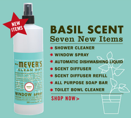 Nice and New: Mrs. Meyer's Basil Collection