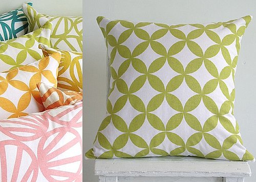 Etsy Find: Hand-Printed Pillow Cover