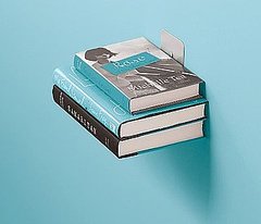 Steal of the Day: Invisible Bookshelf Steal of the Day: Invisible Bookshelf