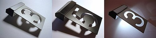 Cool Idea: Solar LED House Numbers