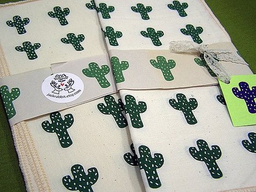 Etsy Find: Cactus Picnic Napkin Set
