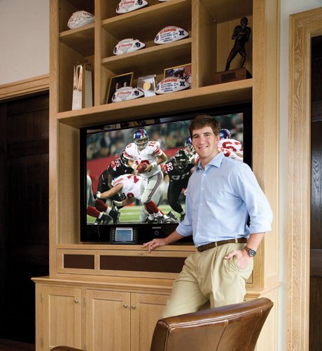 Coveted Crib: Eli Manning's Jersey Digs Coveted Crib: Eli Manning's Jersey Digs