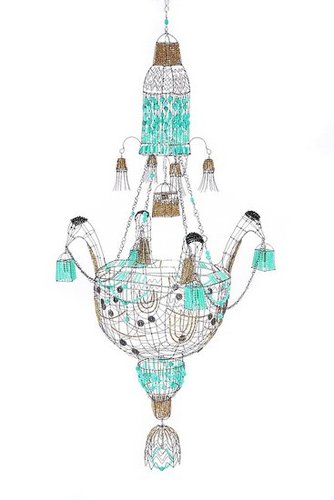 Crave Worthy: Marie Christophe Lustre Cygnes Chandelier