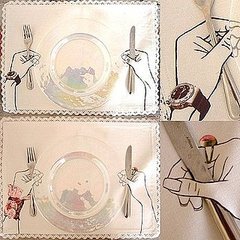 Etsy Find: Mr. Casual and Miss Noble Placemats