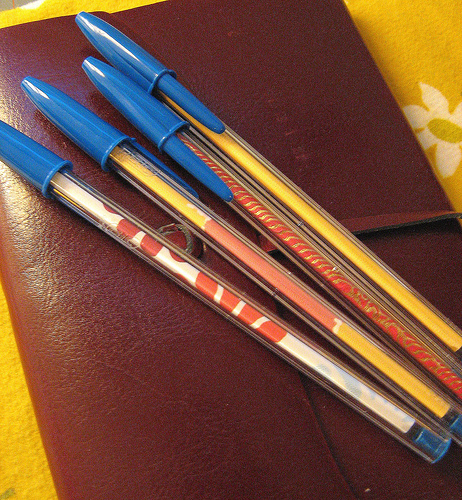 DIY: Paper-Covered Pens