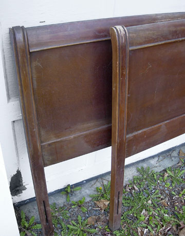 Before and After: Thrifted Headboards Get Glam Update