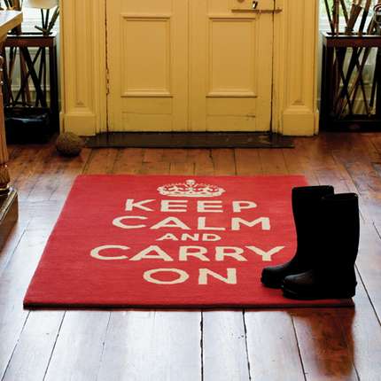 Love It or Hate It? Keep Calm and Carry On Rug