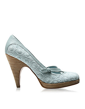 Love it or hate it???  Broidery Anglaise Cross Front Shoe at ASOS