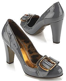 Dolce & Gabbana - Patent Buckle Pump - eLUXURY