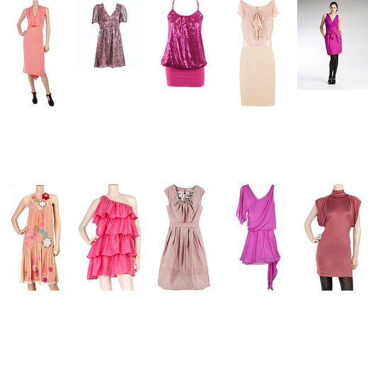 Top Ten Favorite Pink Dresses