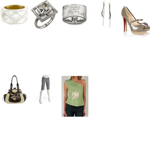 Fun One Shoulder Outfit