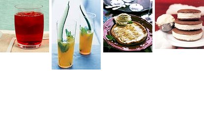 Party Menu: Drinks and Dessert