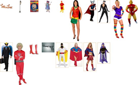 My suggested Hallowen Costumes