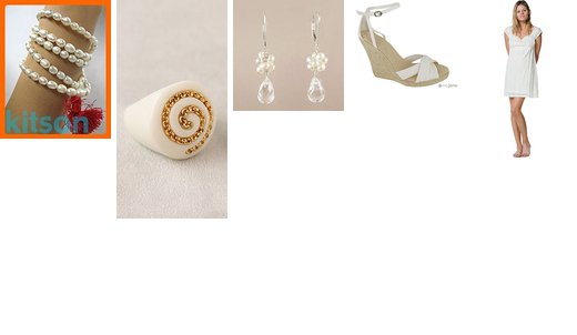 day wear #5 all in white