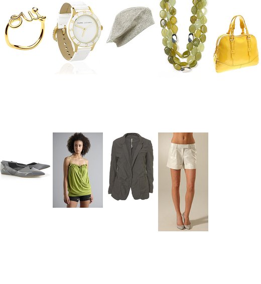 green-gray-yellow works