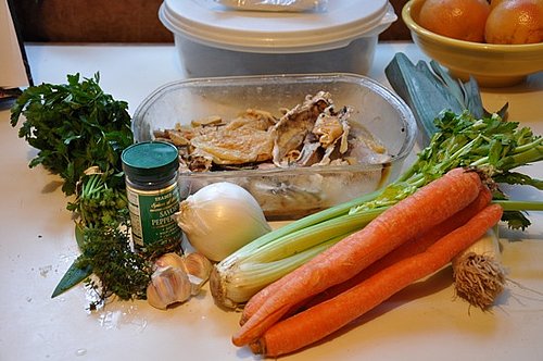 Homemade Chicken Stock Homemade Chicken Stock