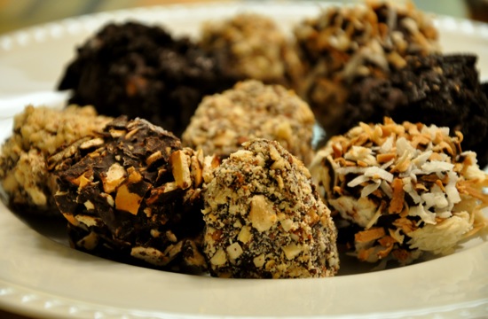Frozen Chocolate Dipped Banana Bites