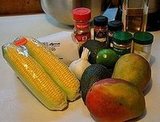 Spicy Shrimp With Avocado, Corn, and Mango Cocktail Spicy Shrimp With Avocado, Corn, and Mango Cocktail