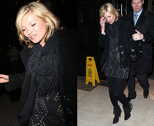 Photos of Kate Moss Heading To Topshop Meeting