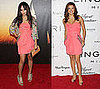 Eva Longoria and Zoe Kravitz Wear Coral Matthew Williamson Dress