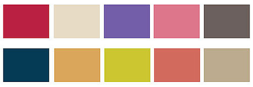 Fab Flash: Top 10 Fall Colors Revealed 