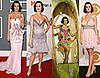 Singer Katy Perry's Outfits at the 2009 Grammys