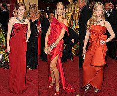 Which Oscars Attendee Looks Most Ravishing in Red? Which Oscars Attendee Looks Most Ravishing in Red?