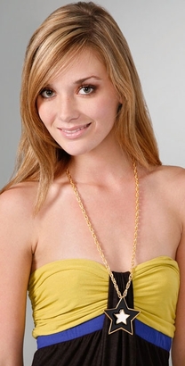 Fab Finger Discount: Kenneth Jay Lane Star Pendant Necklace 