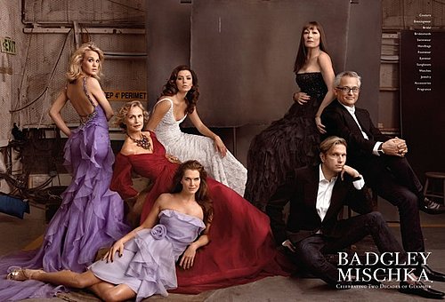 Badgley Mischka 20 Year Ad Campaign