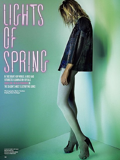 V Magazine's Glowing Spring Affair