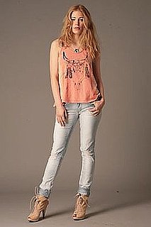The Look For Less: Free People Skinny Vintage Destroyed Jeans 