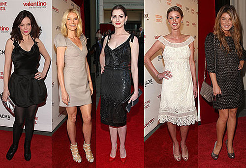 Celebrities Wear Valentino Dresses at the LA Movie Premiere