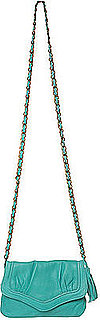 The Bag to Have: Topshop Leather Turquoise Cross-Body Bag 