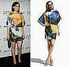 Ginnifer Goodwin Parties in Las Vegas in an Artsy Matthew Williamson For H&M Dress