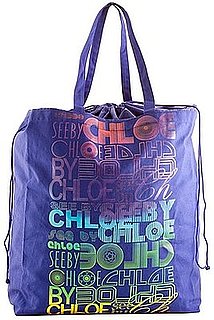 Fab Finger Discount: See by Chloe Indigo Cotton Bag 