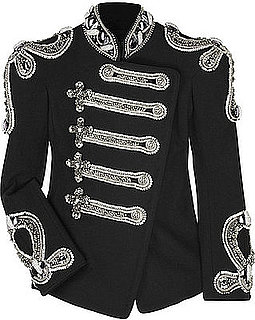 The Look For Less: Balmain Crystal-Embellished Jacket 