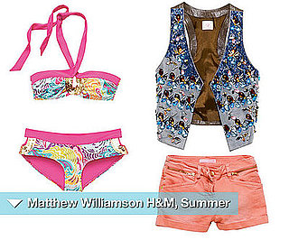 Clothing Items From Matthew Williamson For H&M Summer Collection