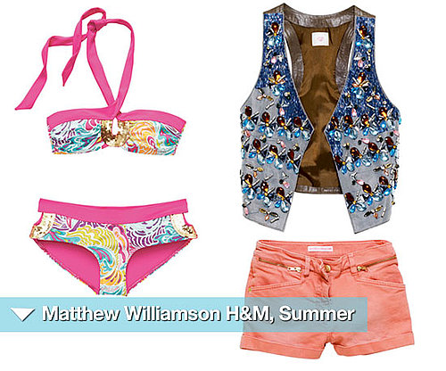 Clothing Items From Matthew Williamson For H&M Summer Collection