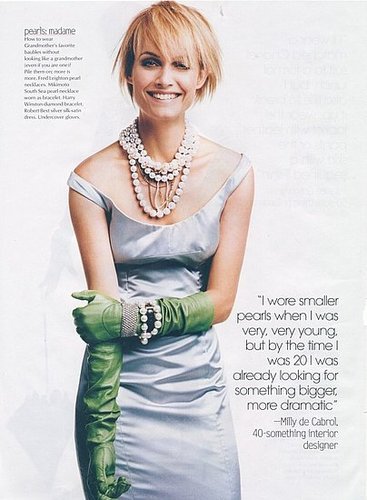 Model Muse: Amber Valletta Model Muse: Amber Valletta