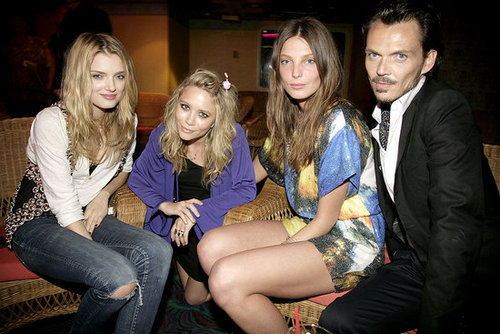 Lily Donaldson, Mary-Kate Olsen, Daria Werbowy, Matthew Williamson Lily Donaldson, Mary-Kate Olsen, Daria Werbowy, Matthew Williamson