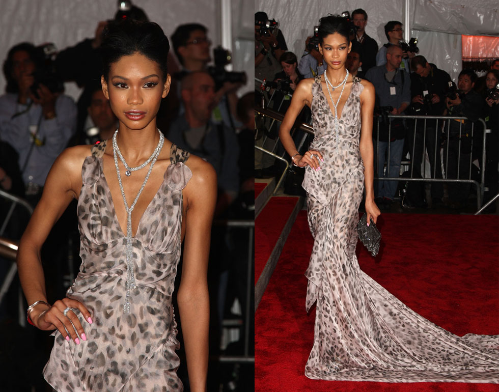 The Met's Costume Institute Gala: Chanel Iman The Met's Costume Institute Gala: Chanel Iman