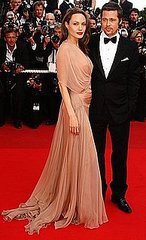 Angelina Jolie Wears Versace at Inglourious Basterds Premiere at 2009 Cannes Film Festival