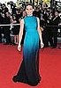 Lost Star and New L'Oreal Face Evangeline Lily Wears Turquoise Valentino at the Cannes Film Festival