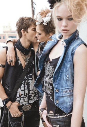 Guess 2009 Fall Ad Campaign Featuring Siri Tollerod